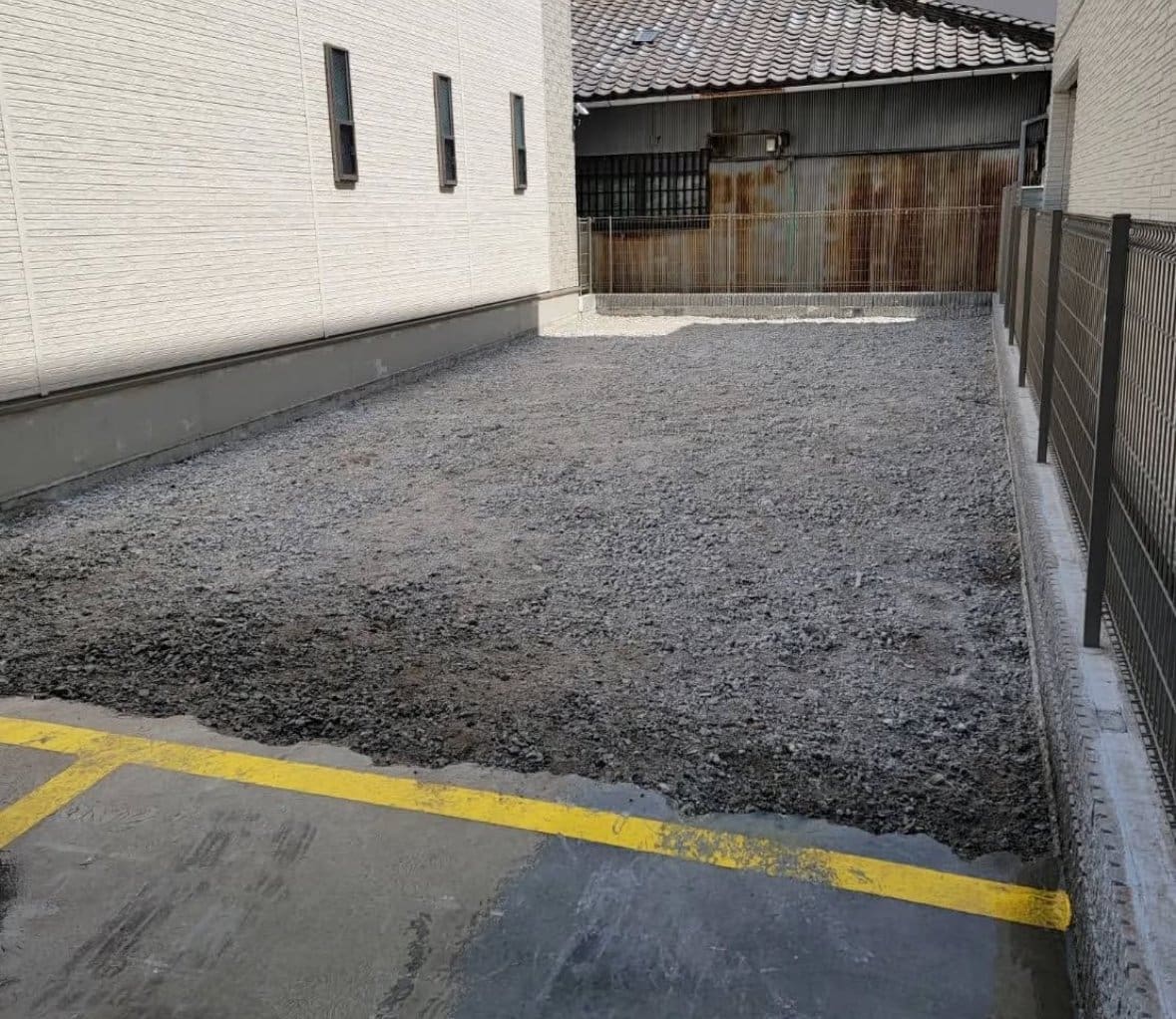 土間撤去解体後